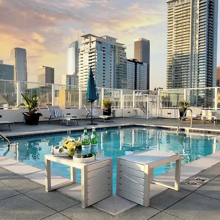 Ferienwohnung Nyc Styled Loft In Dtla, Sleeps 4 With Free Parking! Los Angeles Exterior foto