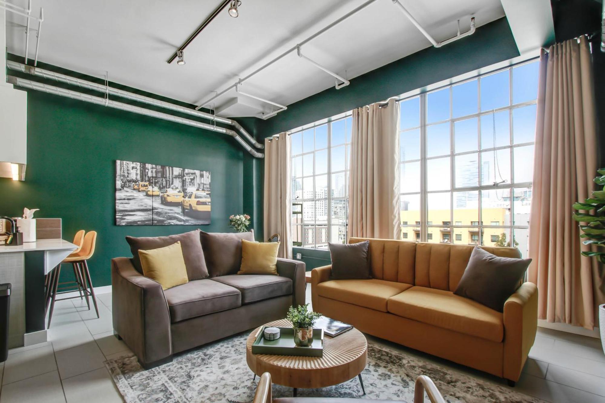 Nyc Styled Loft In Dtla, Sleeps 4 With Free Parking! Appartement